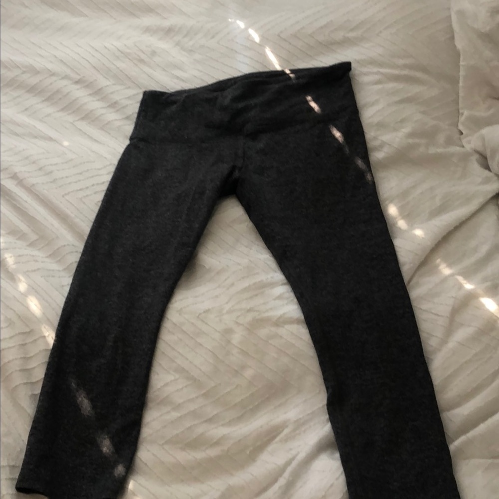 Lorna Jane Deep Grey workout leggings